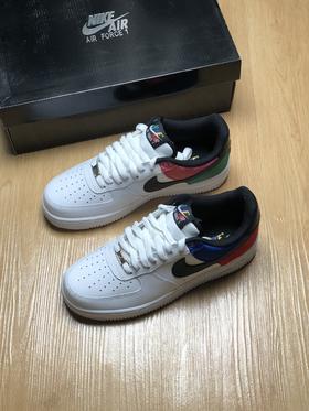 新品🚀#公司级别 NK Air Force 1 Low "Unite" 彩色拼接 鸳鸯丝绸 空军一号低帮