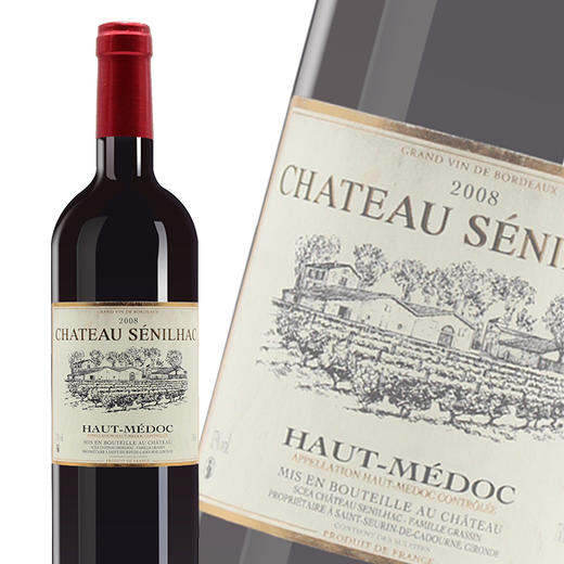 萨尼哈克城堡红葡萄酒 Chateau Senilhac  Haut Medoc 750ml 商品图0