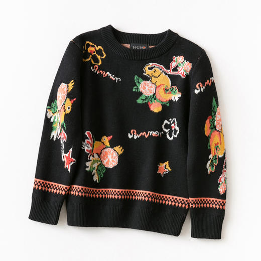 男童提花毛衫 商品图0