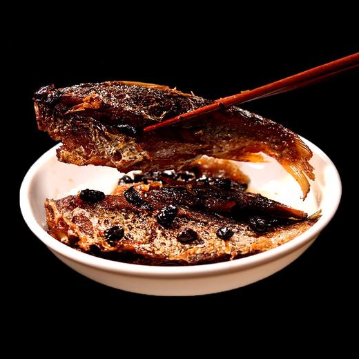 甘竹牌 甘竹官方豆豉鲮鱼罐头即食下饭熟食鲮鱼肉鱼罐头(黄标)227g 商品图4