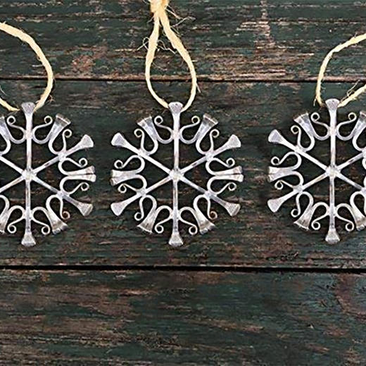 马蹄钉雪花饰品 商品图1