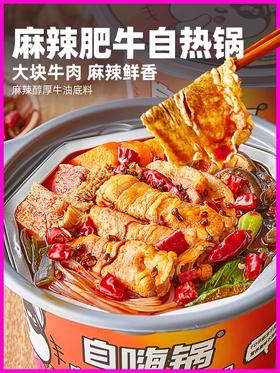 自嗨锅 麻微辣肥牛自热懒人方便速食小火锅自热火锅170g