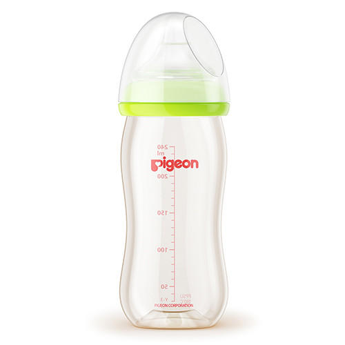 贝亲宽口PPSU奶瓶配L奶嘴240ML+贝亲宽口径奶嘴L号（两只装） 商品图1