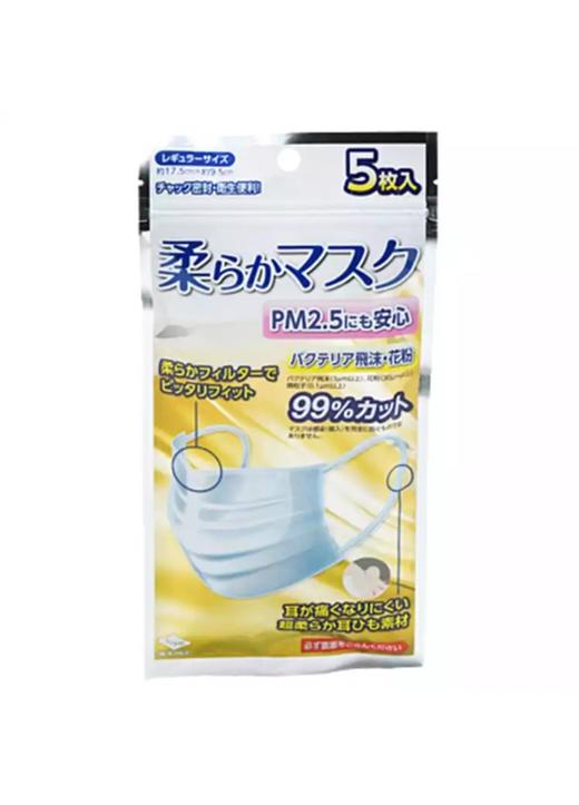 东洋铝柔软口罩5枚装 商品图0