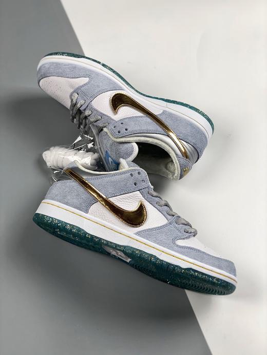 男女鞋seancliverxnksbdunklowproqs白蓝金板鞋dunk低帮