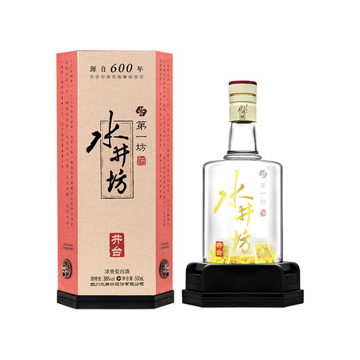 【推荐】水井坊 井台瓶 38度 500ml*6瓶 整箱装 商品图2