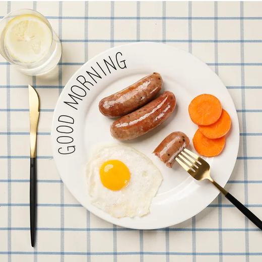 5k纯肉烤肠【一包/8根 约480g】原味、黑胡椒味 商品图2