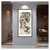 杨西沐《人财两旺》68*138cm 人物竖幅作品 茶室/客厅挂画 商品缩略图2