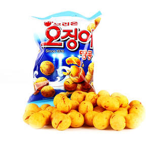 好丽友奥里奥鱿鱼味花生豆膨化80g오리온오징어땅콩 商品图1