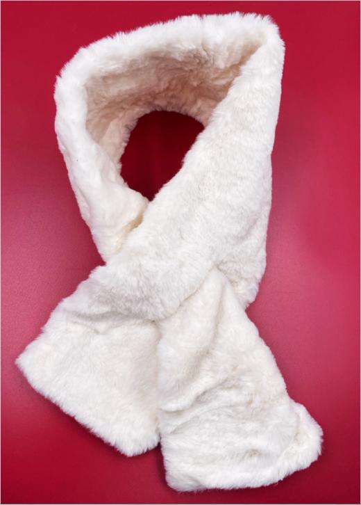 (南宁店)白色围巾 商品图0