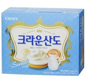 可丽安山多奶油饼干161g크라운산도스윗밀크161g