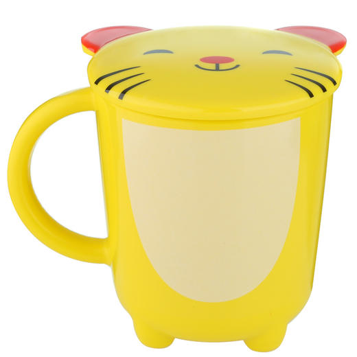菌怕怕动物单耳水杯-小猫GSTW0105 商品图1