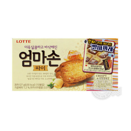 乐天母子派127g롯데엄마손파이127g 商品图0