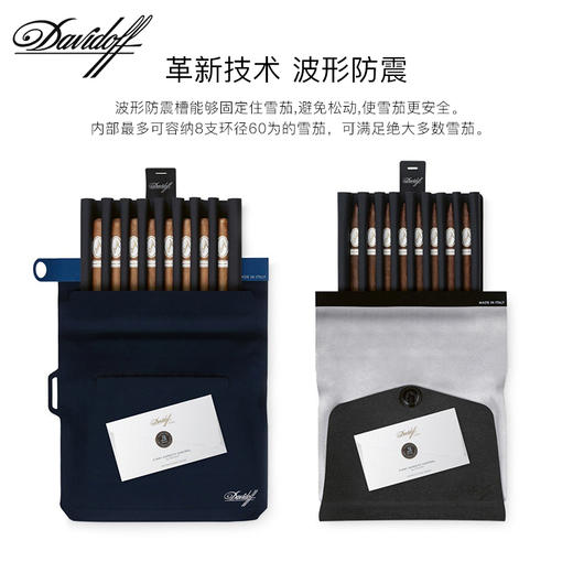 瑞士Davidoff大卫杜夫旅行雪茄便携盒 雪茄保湿盒 便携雪茄盒 商品图2