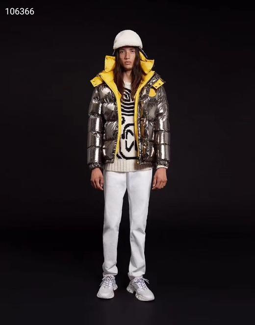 点此购买 蒙口×Genius男女款两面穿连帽羽绒服 东163298 商品图3