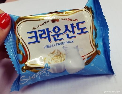 可丽安山多奶油饼干161g크라운산도스윗밀크161g 商品图1