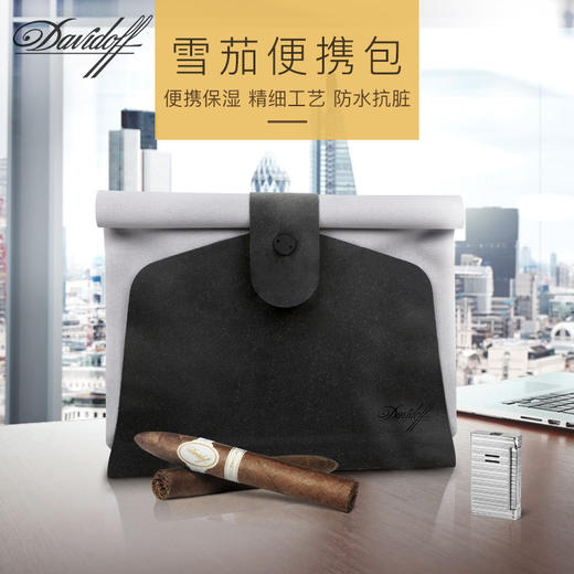瑞士Davidoff大卫杜夫旅行雪茄便携盒 雪茄保湿盒 便携雪茄盒 商品图1