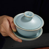 言凡丨天青汝窑盖碗 器型雅致 120ml 商品缩略图0