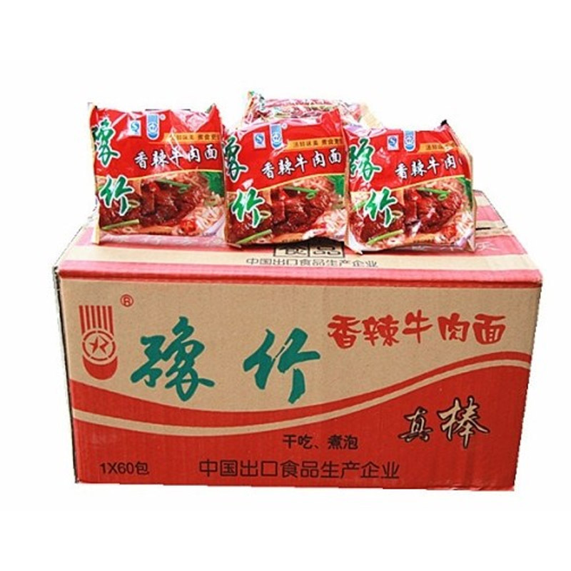 豫竹红烧牛肉面65g