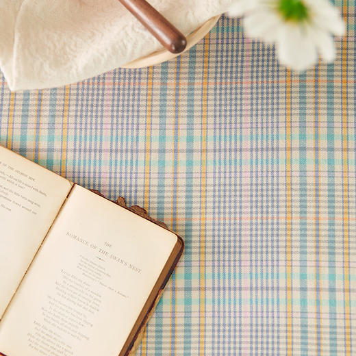 餐桌布艺格纹方桌布 商品图2