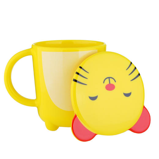 菌怕怕动物单耳水杯-小猫GSTW0105 商品图0