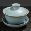 言凡丨天青汝窑盖碗 器型雅致 120ml 商品缩略图1