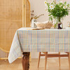 餐桌布艺格纹方桌布 商品缩略图1