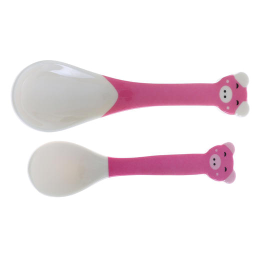 菌怕怕儿童动物汤勺组合-小猪GSTW0127 商品图1