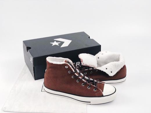 大方简单又温暖的冬季款 御寒主义 麂皮加绒来袭‼️ Converse Chuck Taylor All Star 匡威 商品图0