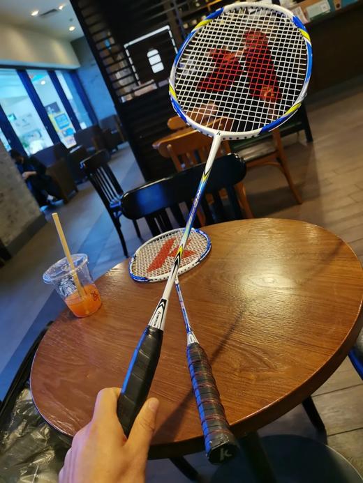 kawasaki川崎全碳素超轻耐用羽毛球拍！单拍！ 商品图5