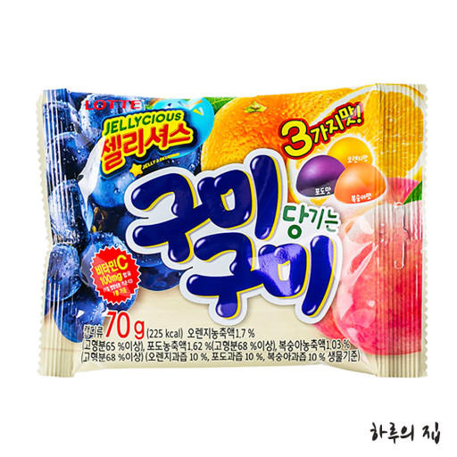 乐天混合水果味软糖70g 商品图0