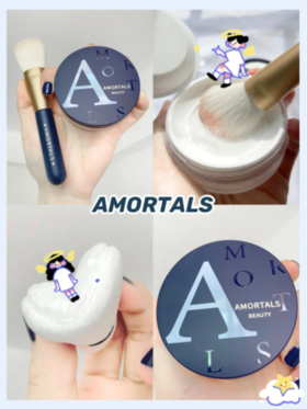  💙不脱妆的秘密！这块神仙散粉真的绝！！