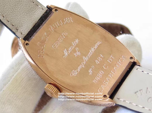 ABF法lan克穆勒，使用2824机芯。自动机械机芯，皮表带，密底，男士腕表 商品图5