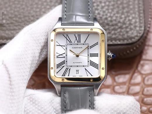 UU卡di亚山度士情侣腕表（男款）！9015机芯，男款49mmX36mm厚度9mm，女款44mmX33mm厚度9mm，情侣腕表，皮表带，自动机械机芯，密底 商品图0