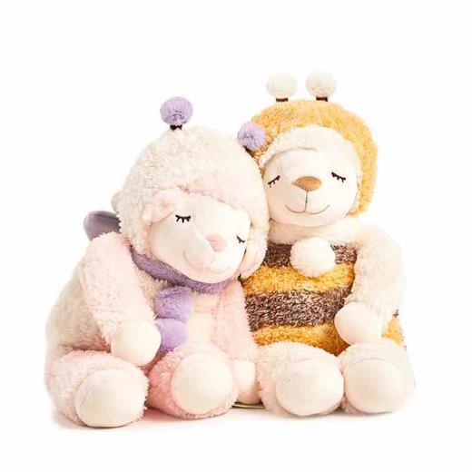 日本LIV HEART丽芙之心MAPLE蜜蜂羊抱枕 商品图0