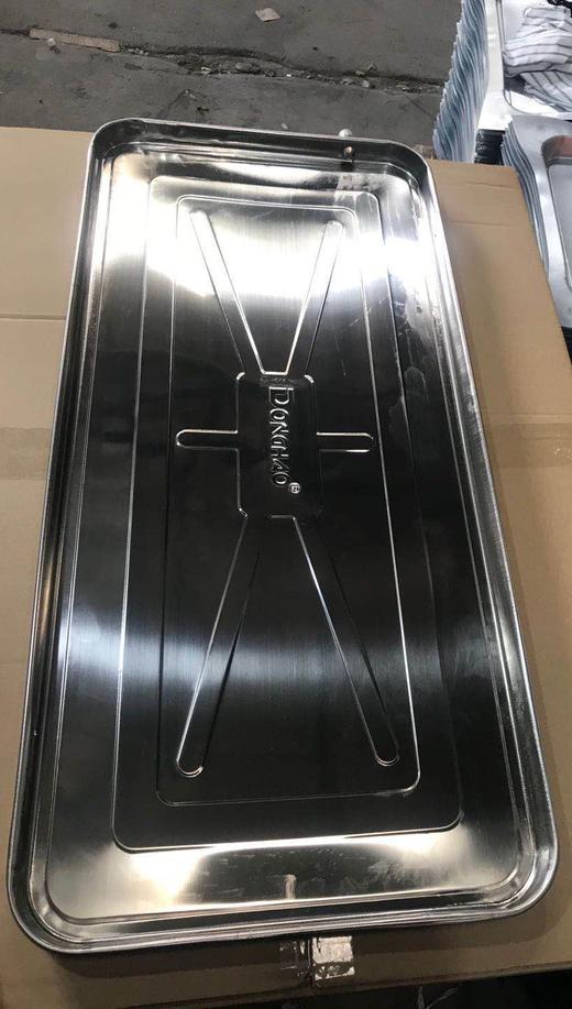 3-5P 0.35MM201不锈钢接水盘DH930*450*30 配钢丝 15只/箱 商品代码98601 商品图0