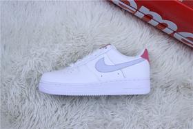 【真标 空军一号系列】耐克/NIKE 耐克空军低帮板鞋 白粉3M发光勾