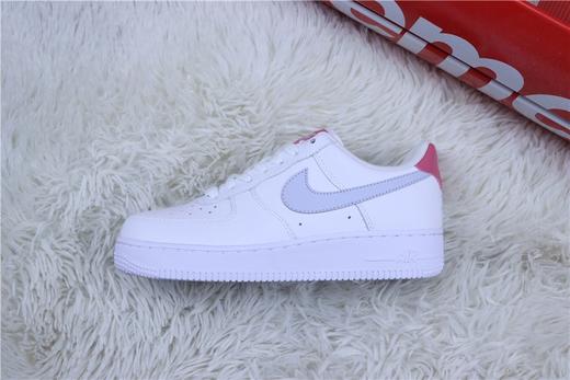 【真标 空军一号系列】耐克/NIKE 耐克空军低帮板鞋 白粉3M发光勾 商品图0