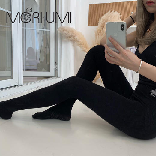 大促【既保暖又显瘦】日本MORIUMI喵喵瘦腿袜，修饰腿型，不易起球勾丝，透气亲肤 商品图0