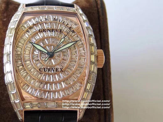 ABF法lan克穆勒，使用2824机芯。自动机械机芯，皮表带，密底，男士腕表 商品图2