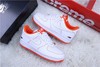 【真标 空军一号系列】耐克/NIKE 耐克空军低帮板鞋 白橙 商品缩略图0
