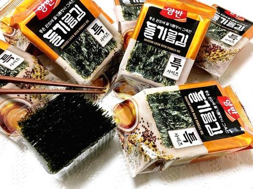 东原两班苏子油海苔동원양반들기름김5g*9 商品图1