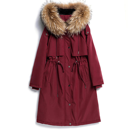 WZNH-HZL2090新款派克棉服女韩版宽松加厚棉衣加绒外套派克服 商品图4