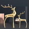 轻奢铜对鹿 轻奢摆件客厅书房办公室中式全铜家居装饰品乔迁开业礼品 精美 铜艺 摆件 商品缩略图2