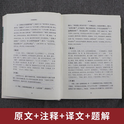 世说新语笺注全两册精装 中华传统文化经典全注新译精讲丛书 许嘉璐主编董志翘冯青译注原版国学名著 商品图1