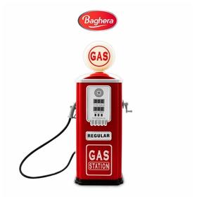 法国Baghera金属复古儿童扭扭车（加油站）