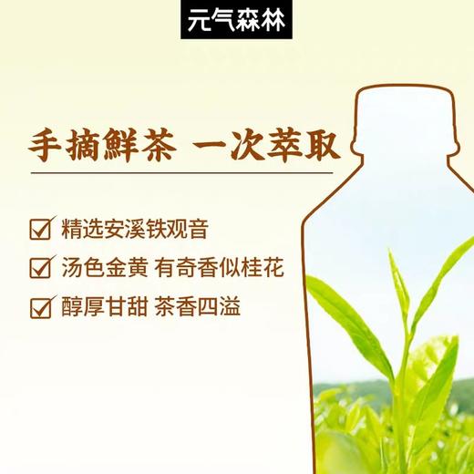 元气森林醇香乌龙/玄米燃茶/草莓茉莉乌龙/桃香乌龙500ml/瓶 商品图3