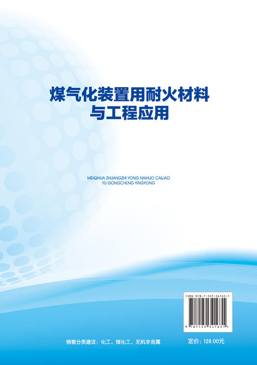煤气化装置用耐火材料与工程应用 李红霞 煤气化装置用耐火材料研究生产技术书籍 现代煤气化装置用耐火材料种类性质性能工程应用 商品图1