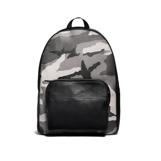 【香港直邮】COACH蔻驰男包迷彩双肩包背包书包F75878 QBM2 商品图0