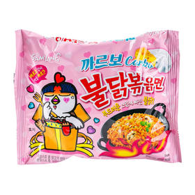 三养奶油辣鸡炒面삼양까르보나라불닭볶음면130g